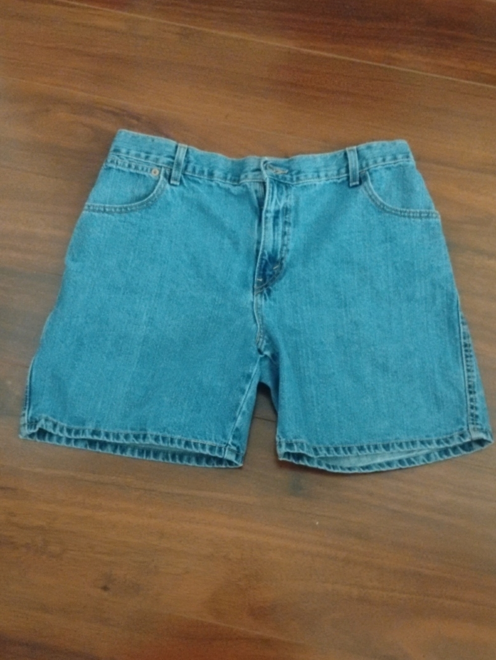 Levi's Teal-Blue Denim Men's Jean Shorts